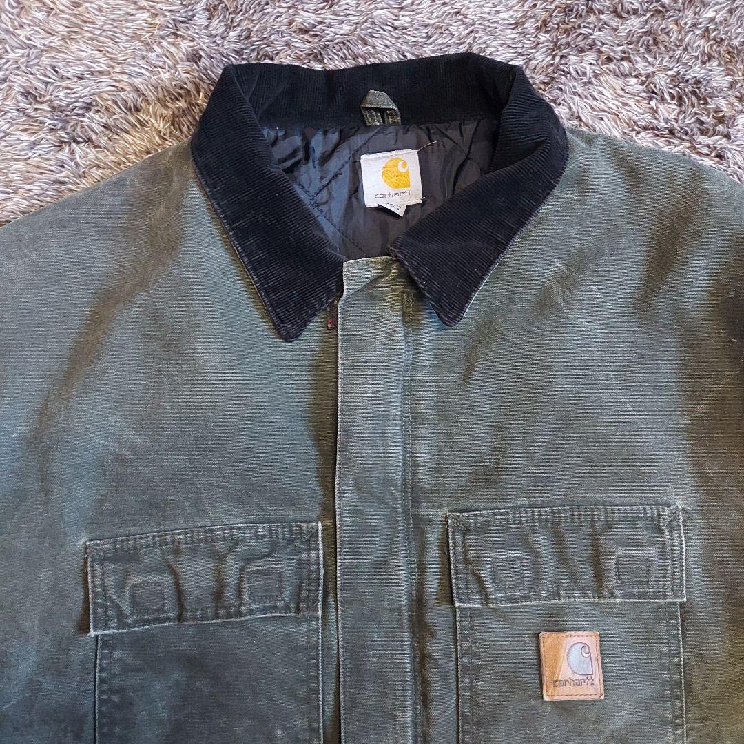 早い者勝ち カーハート トラディショナルコート モスグリーン Carhartt