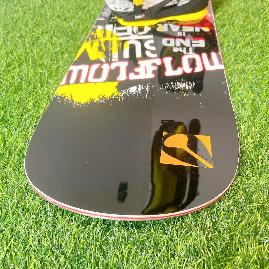 FLOW 152cm バイン head Lサイズ スノーボード 2点セット