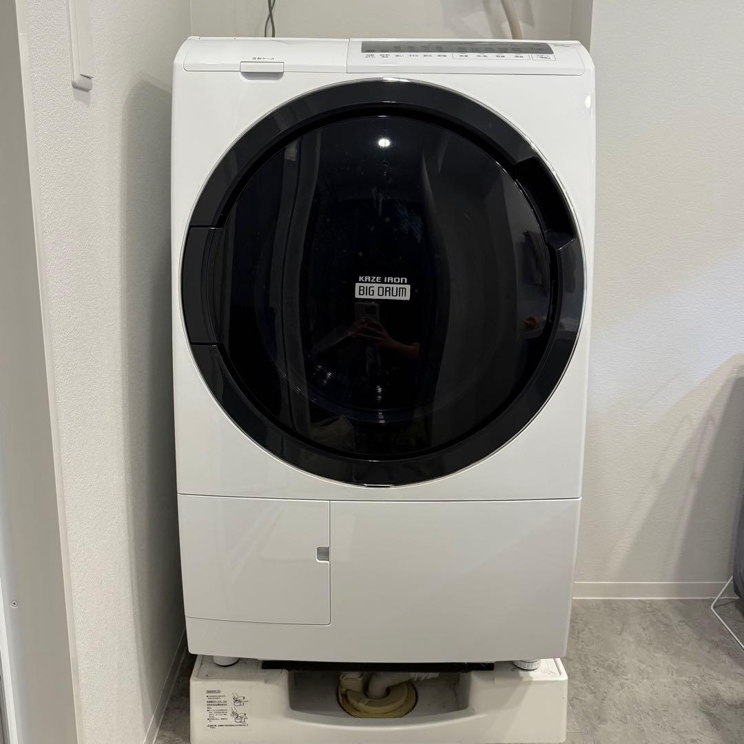 日立 ビッグドラム◇洗濯乾燥機 BD-SG100FL 左開き 洗濯10㎏乾燥6㎏