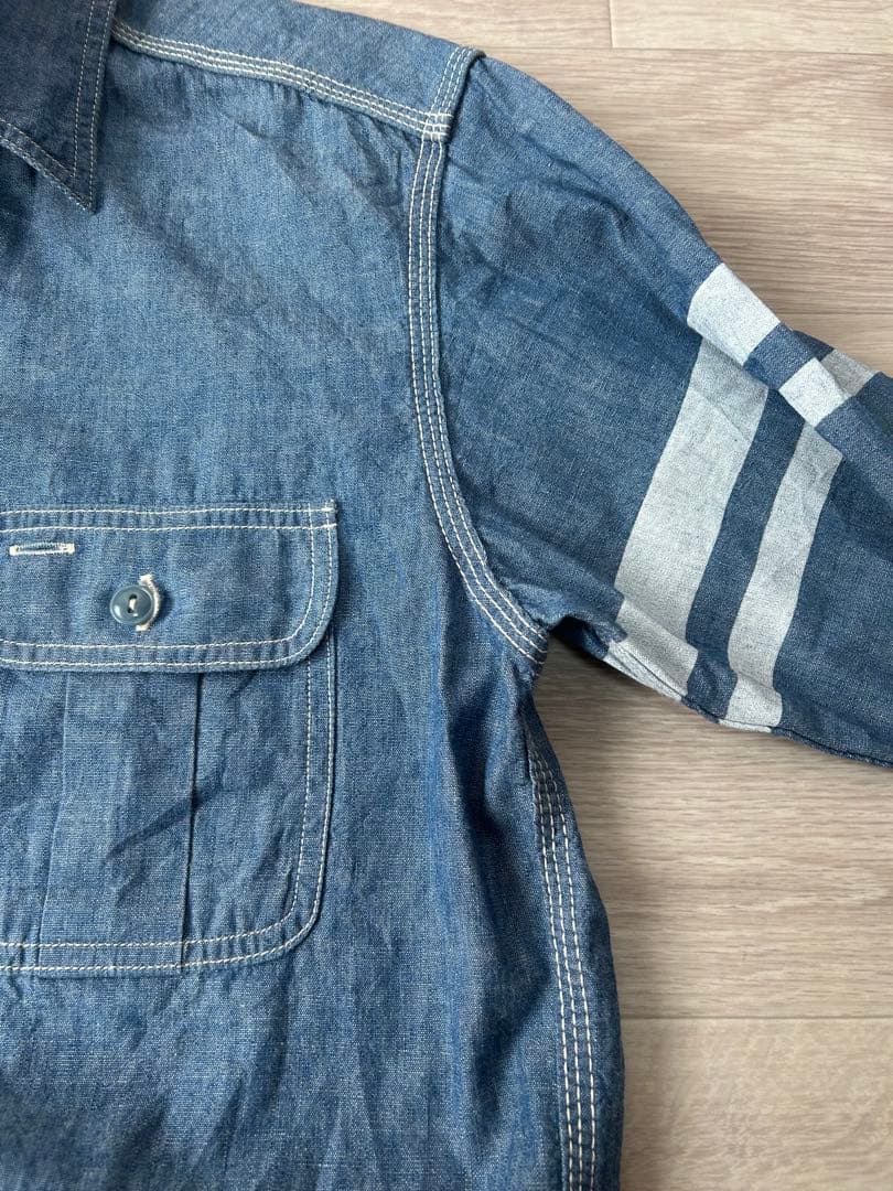 MOMOTARO JEANS デニムシャツ 40