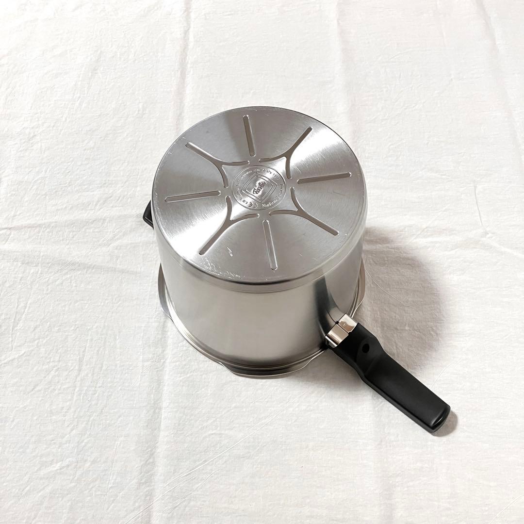 フィスラー　圧力鍋　コンフォート　6L　ガス　IH対応　大容量　Fissler