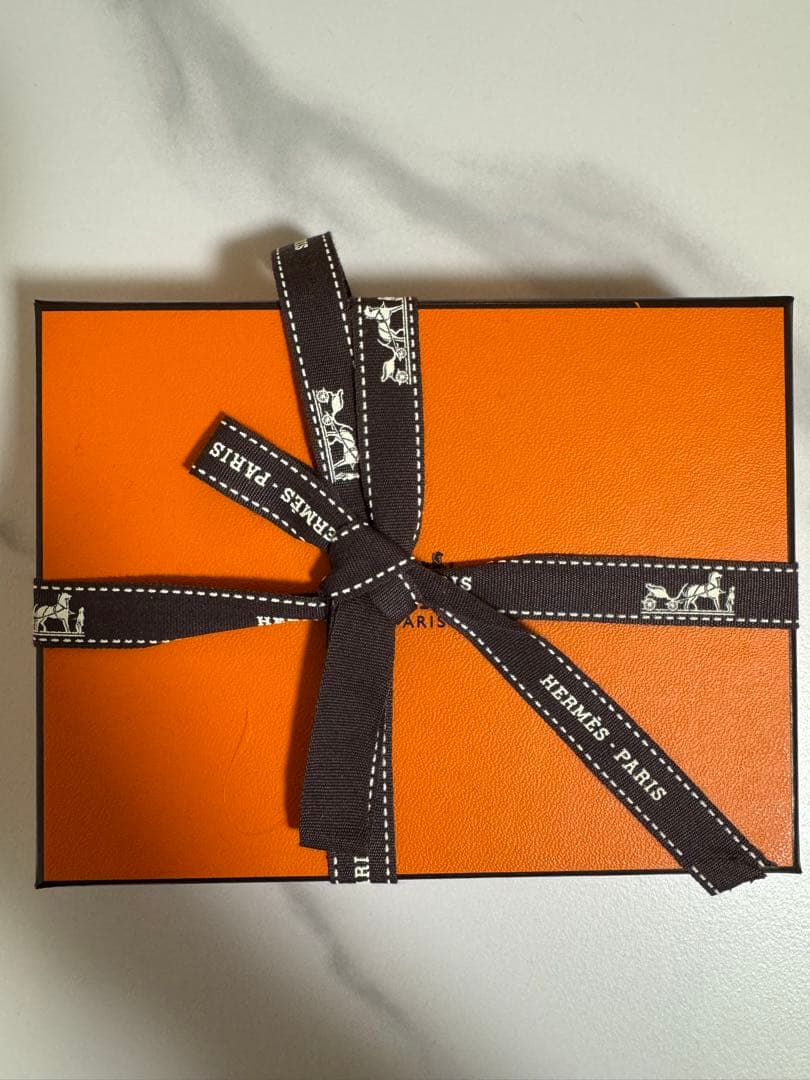 HERMES R.M.S パスポートケース　ダークグレー