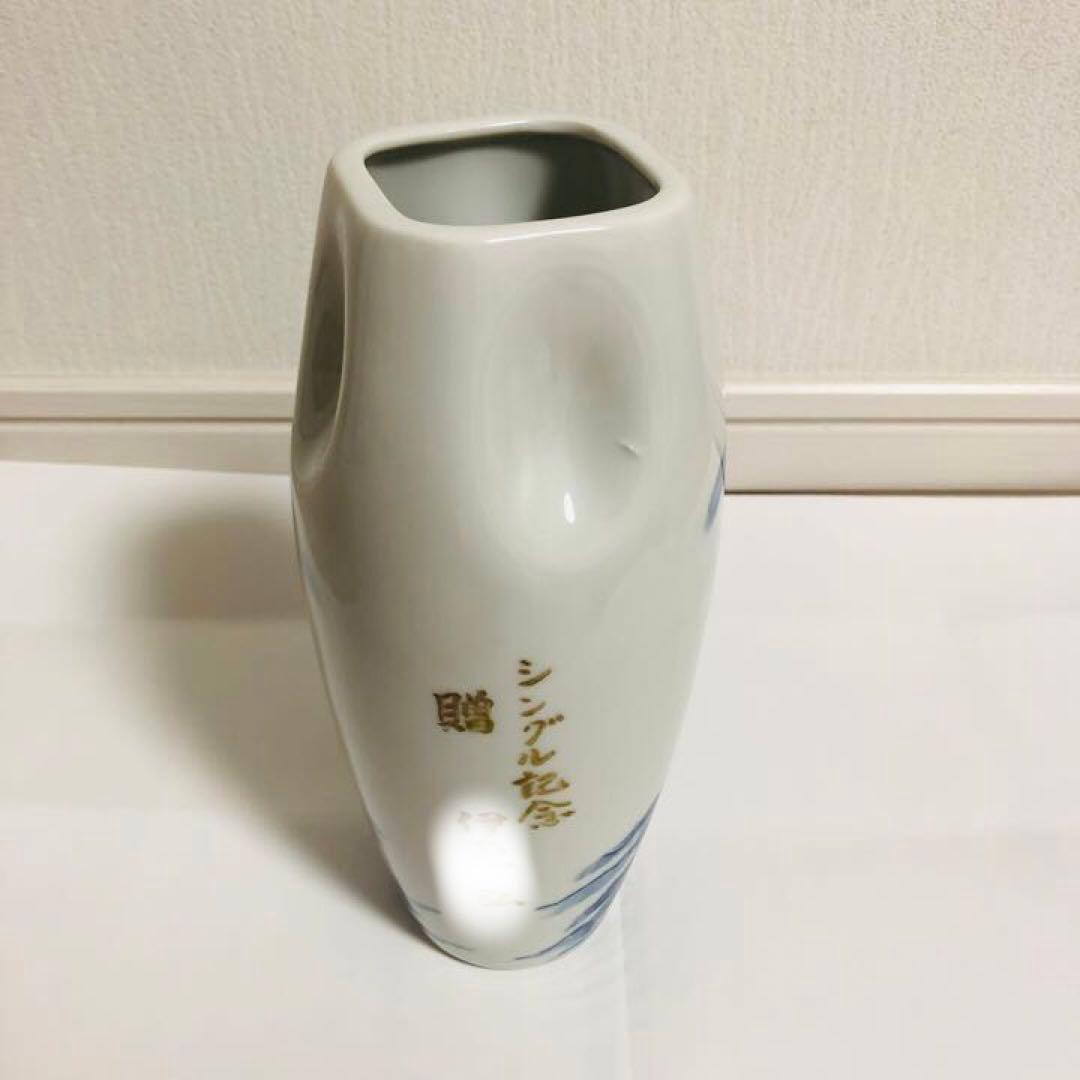 花瓶　美術陶器　風景画　壺　*