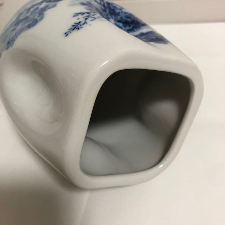 花瓶　美術陶器　風景画　壺　*