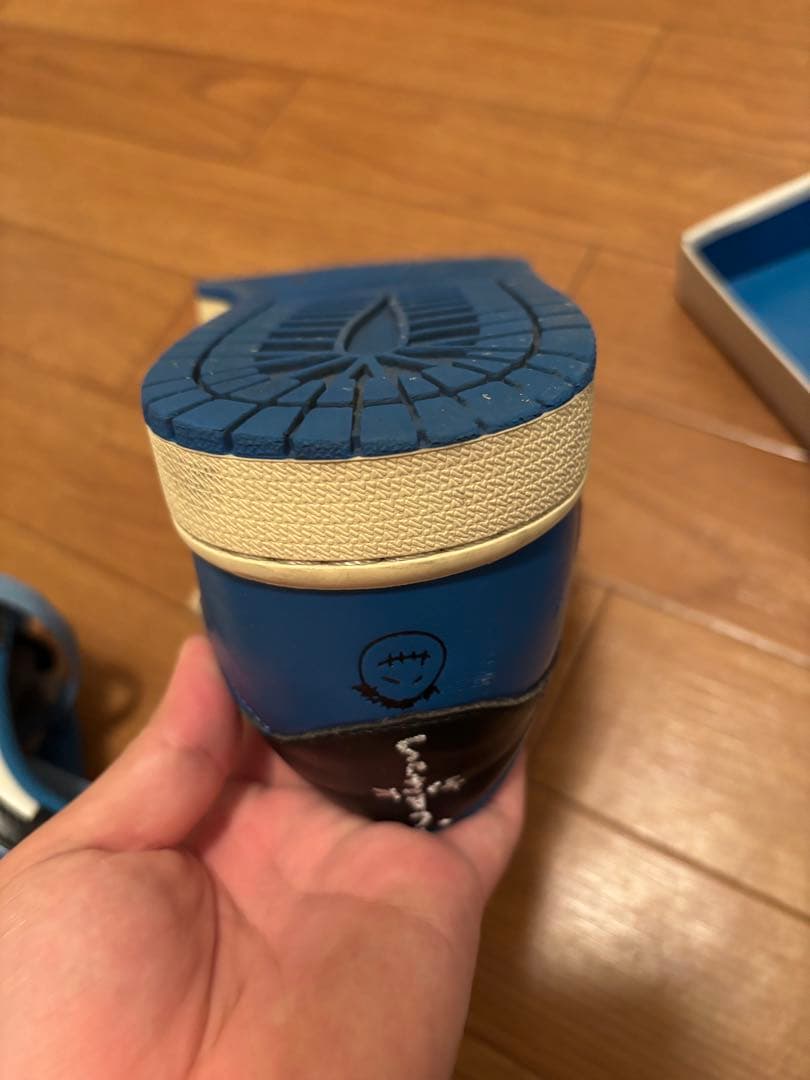 TravisScott × Fragment × Air jordan1 low