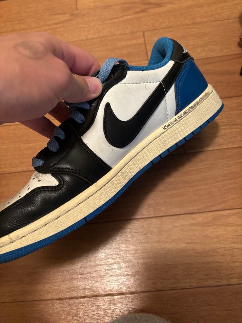 TravisScott × Fragment × Air jordan1 low
