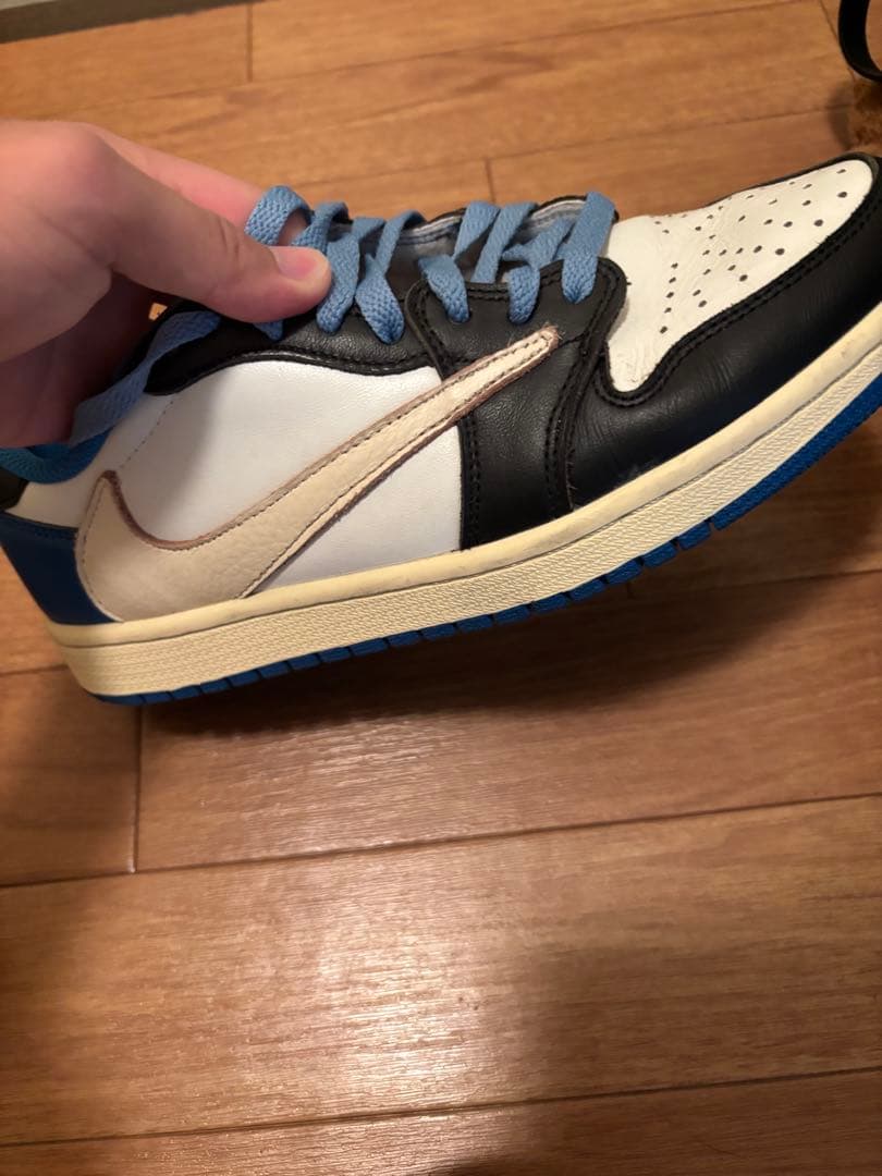 TravisScott × Fragment × Air jordan1 low