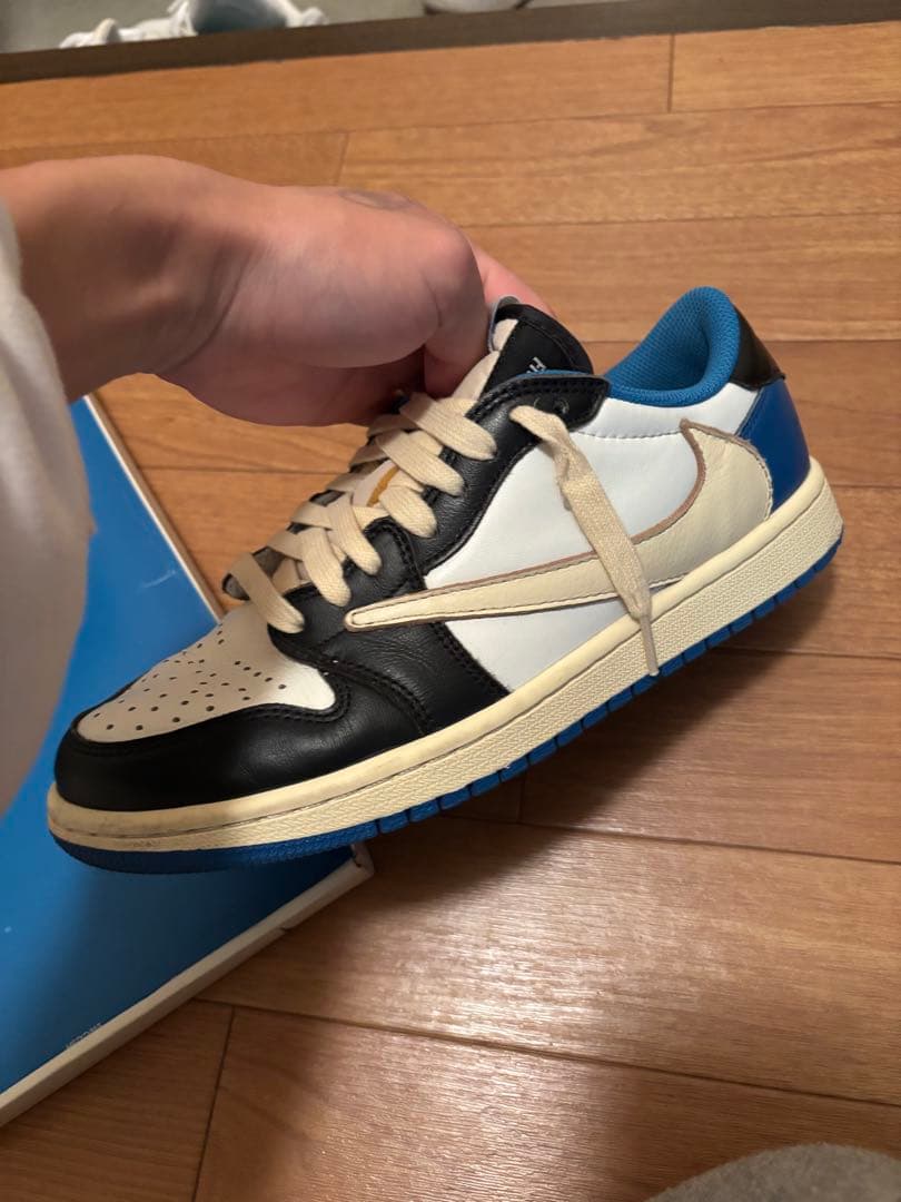 TravisScott × Fragment × Air jordan1 low