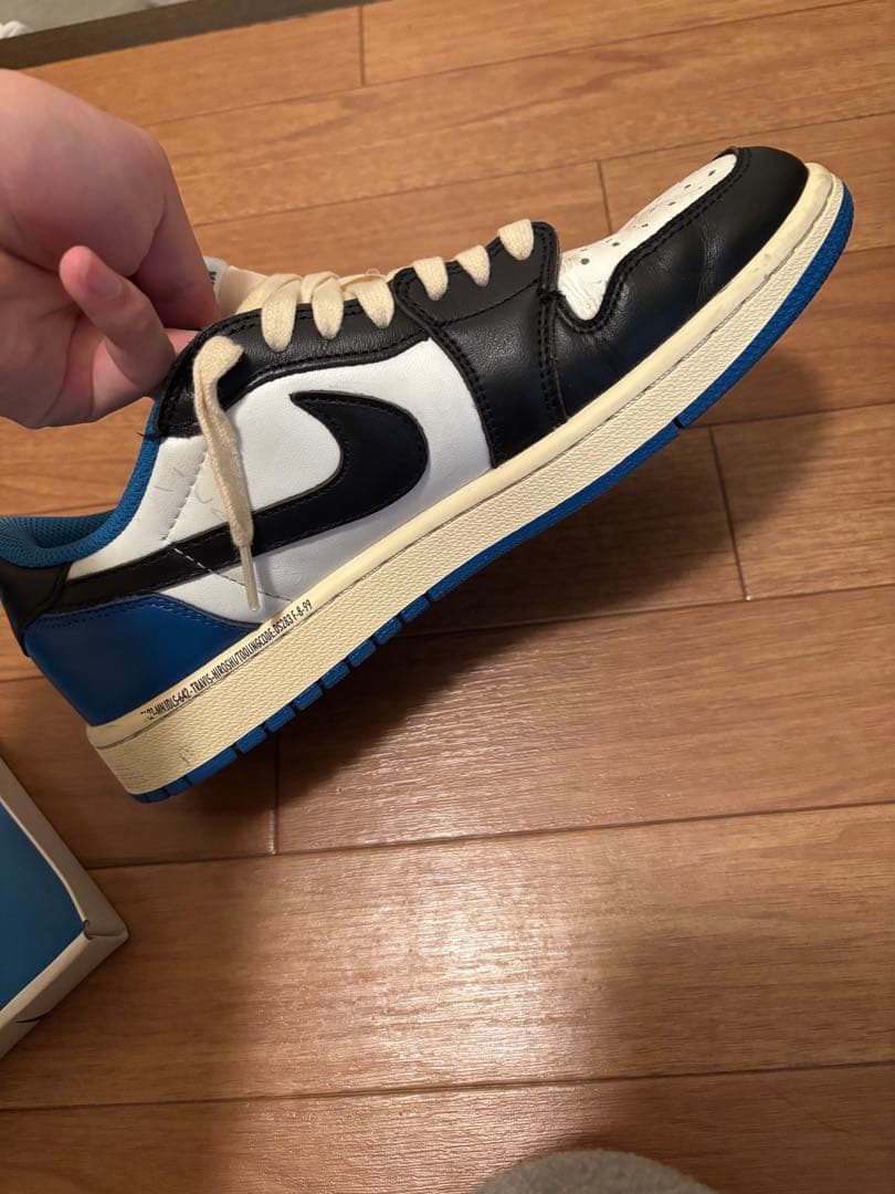 TravisScott × Fragment × Air jordan1 low