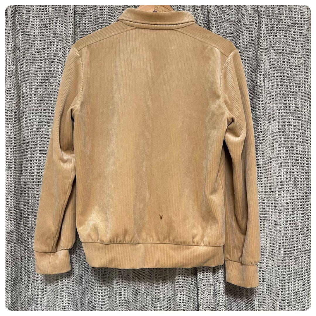 70s adidas 西ドイツ製 コーデュロイジャケット ベージュ ヴィンテージ