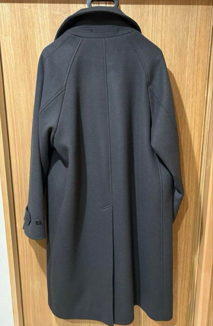 ＜Steven Alan＞ ウール バックサテン バルマカーン コート　Mサイズ