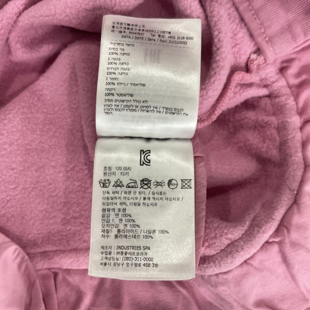 M*R様 モンクレール フード付きワンピース 6A 116cmチルドレン