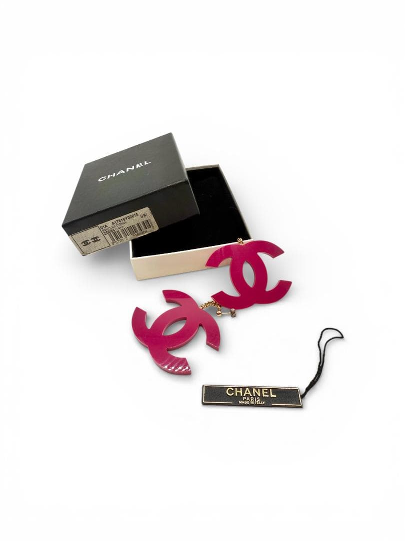 【希少】CHANEL 2001年 ヴィンテージ ビッグCCロゴピアス