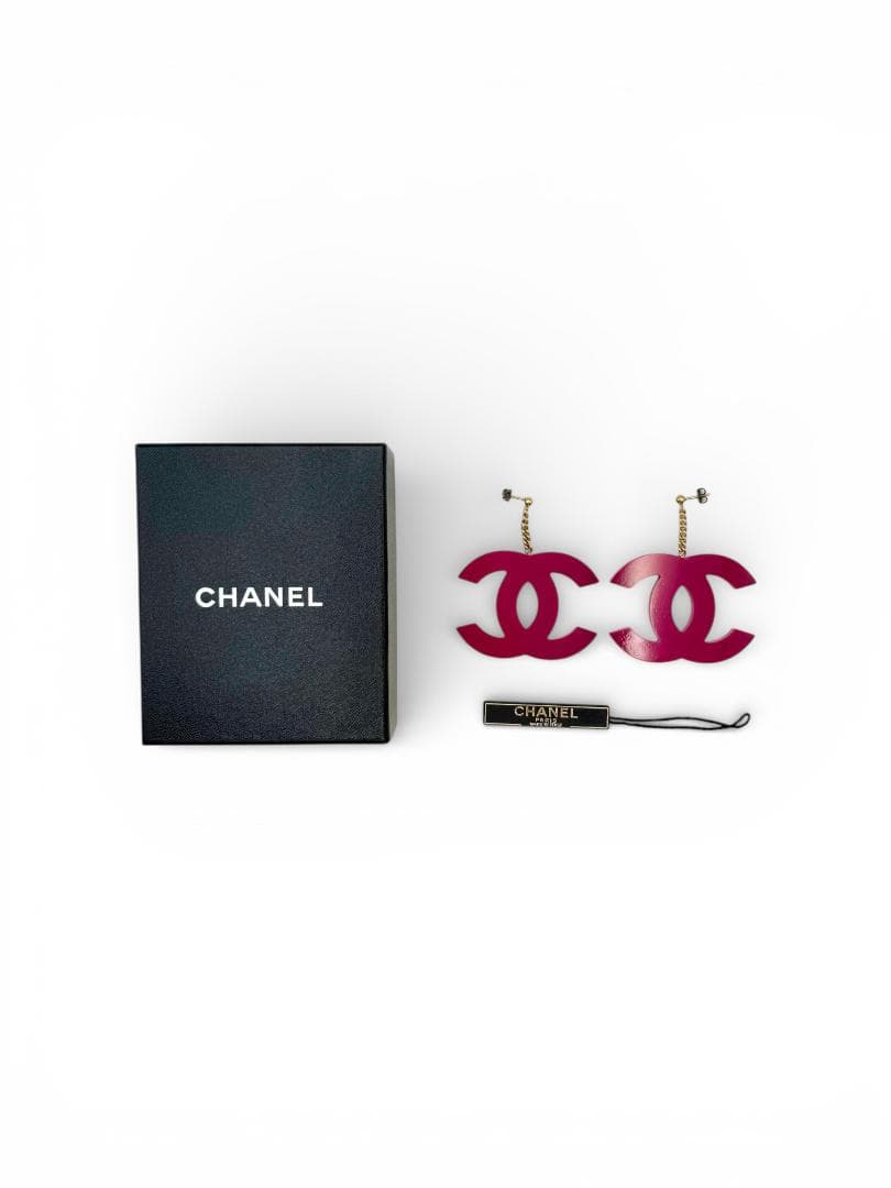 【希少】CHANEL 2001年 ヴィンテージ ビッグCCロゴピアス