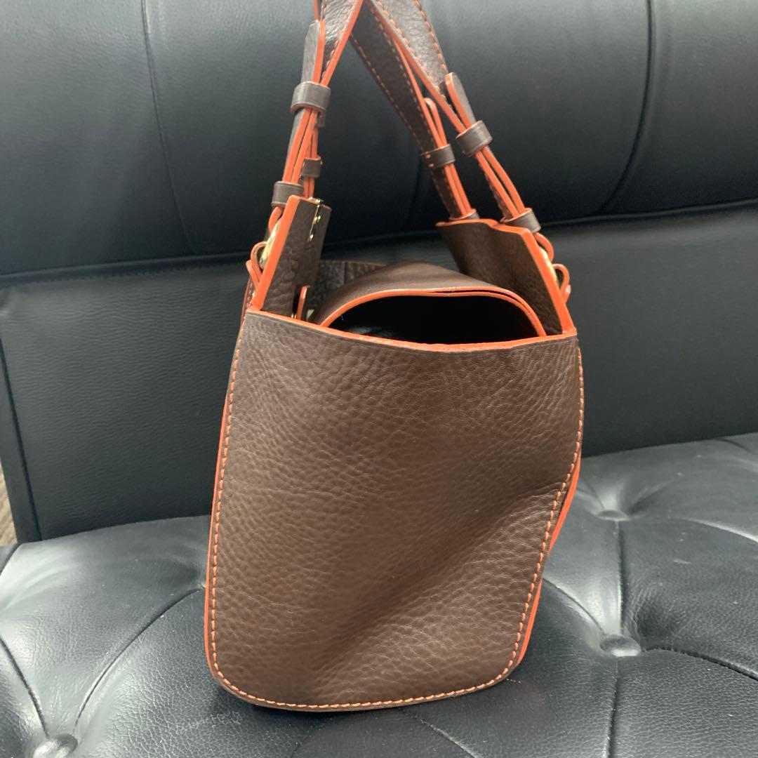 DSQUARED2 ディースクエアード ハンドバッグ レザー ゴールド金具