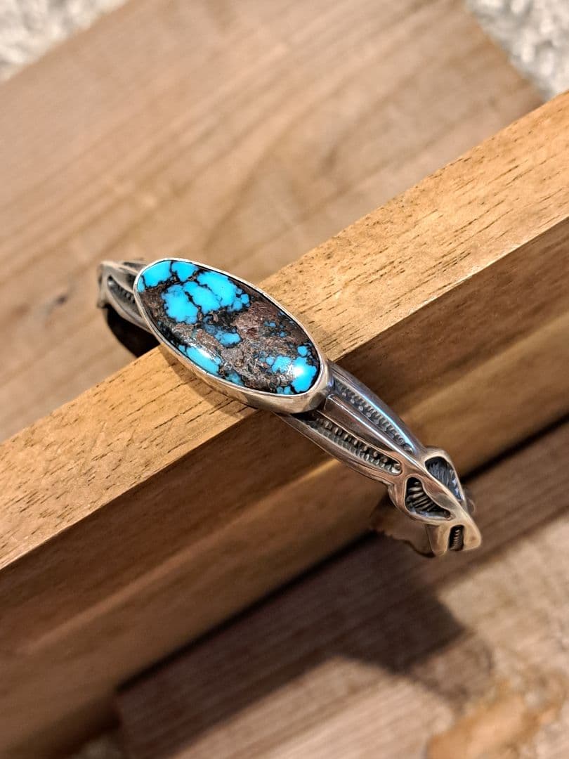 ハリービゲイ harry begay ターコイズ バングル ブレスレット ナバホ
