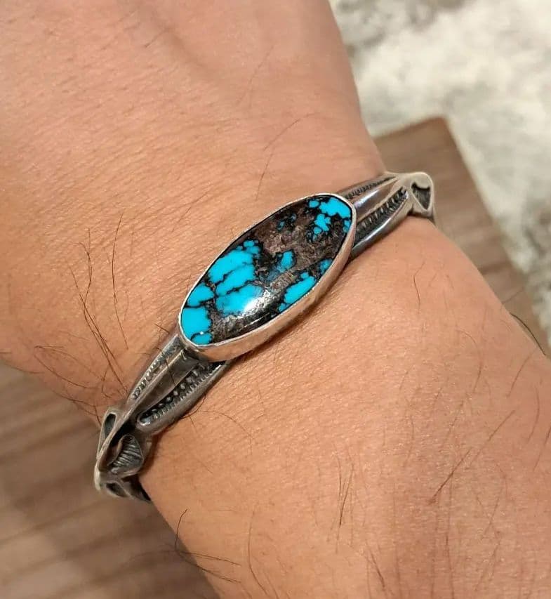 ハリービゲイ harry begay ターコイズ バングル ブレスレット ナバホ