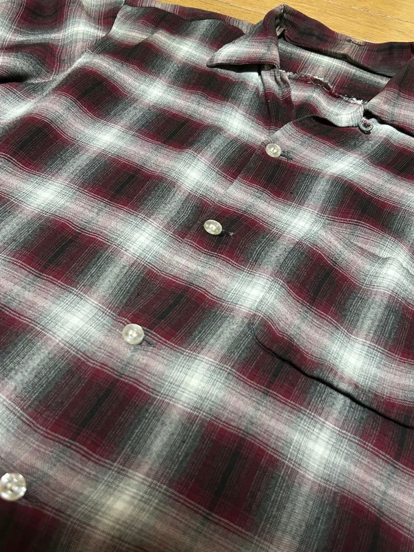ゆ*み様 60s vintage ARROW ombre rayon shirt