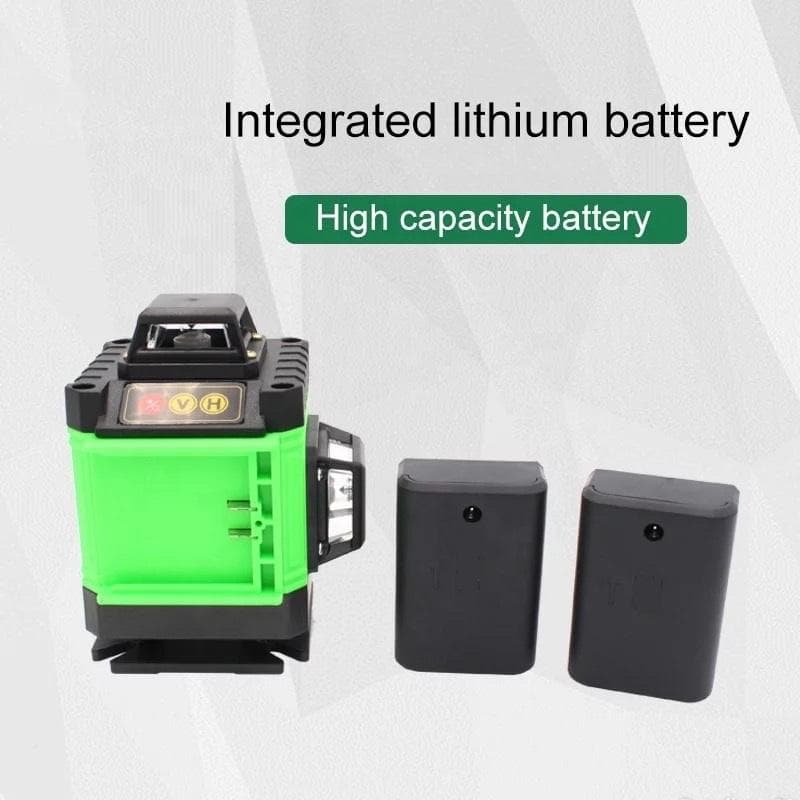 16ライングリーンレーザー墨出し器水平器/4D墨出し機/墨出器/1.2M三脚付き