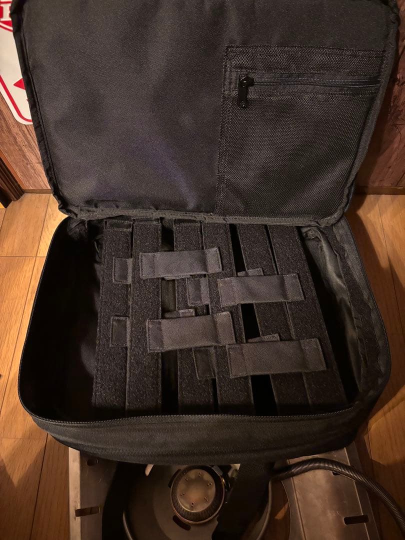 フラットバーナー　アミカルシュラフ フラットバーナーケース ブラック　セット