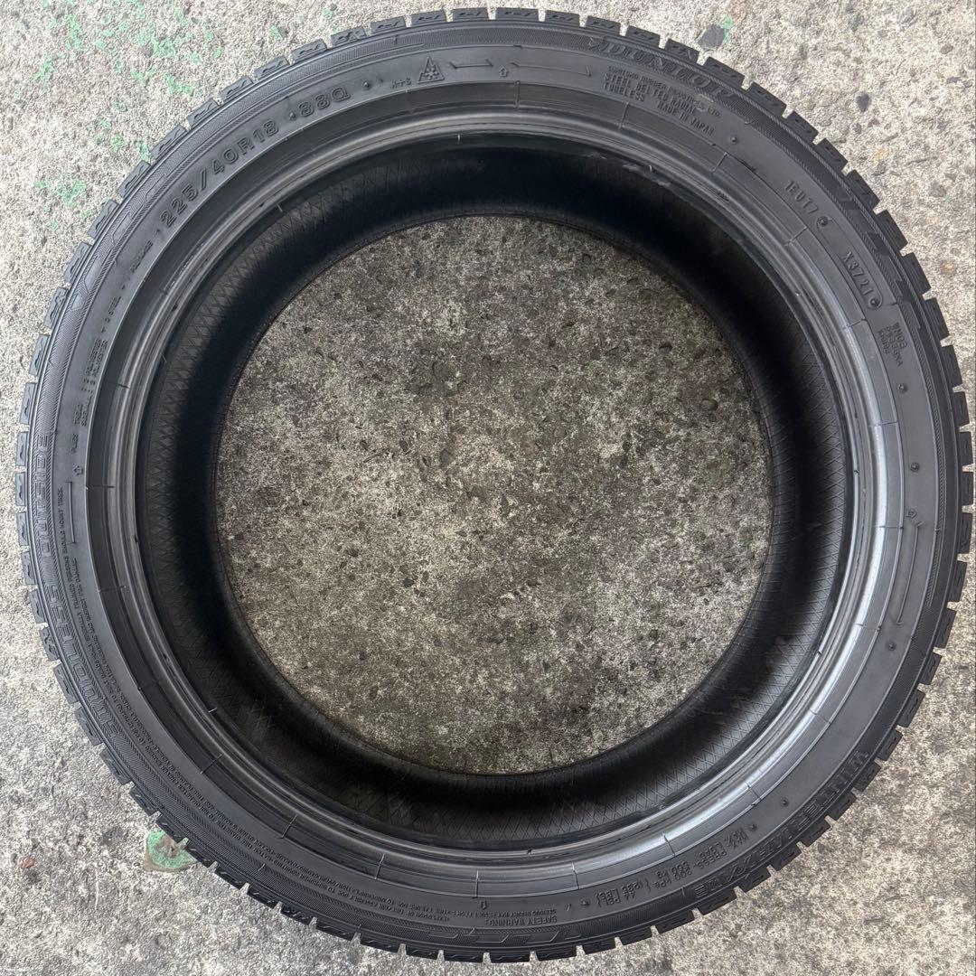 【バリ溝！】225/40R18 スタッドレスタイヤ 4本セット ダンロップ