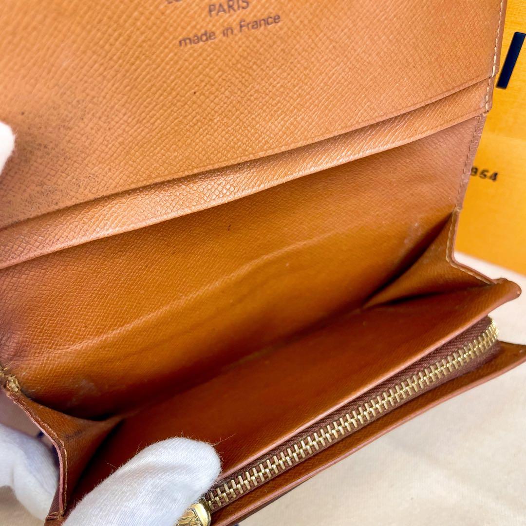 ✨超美品✨️ルイヴィトン モノグラム ポルトモネ ビエ トレゾール 二つ折り財布