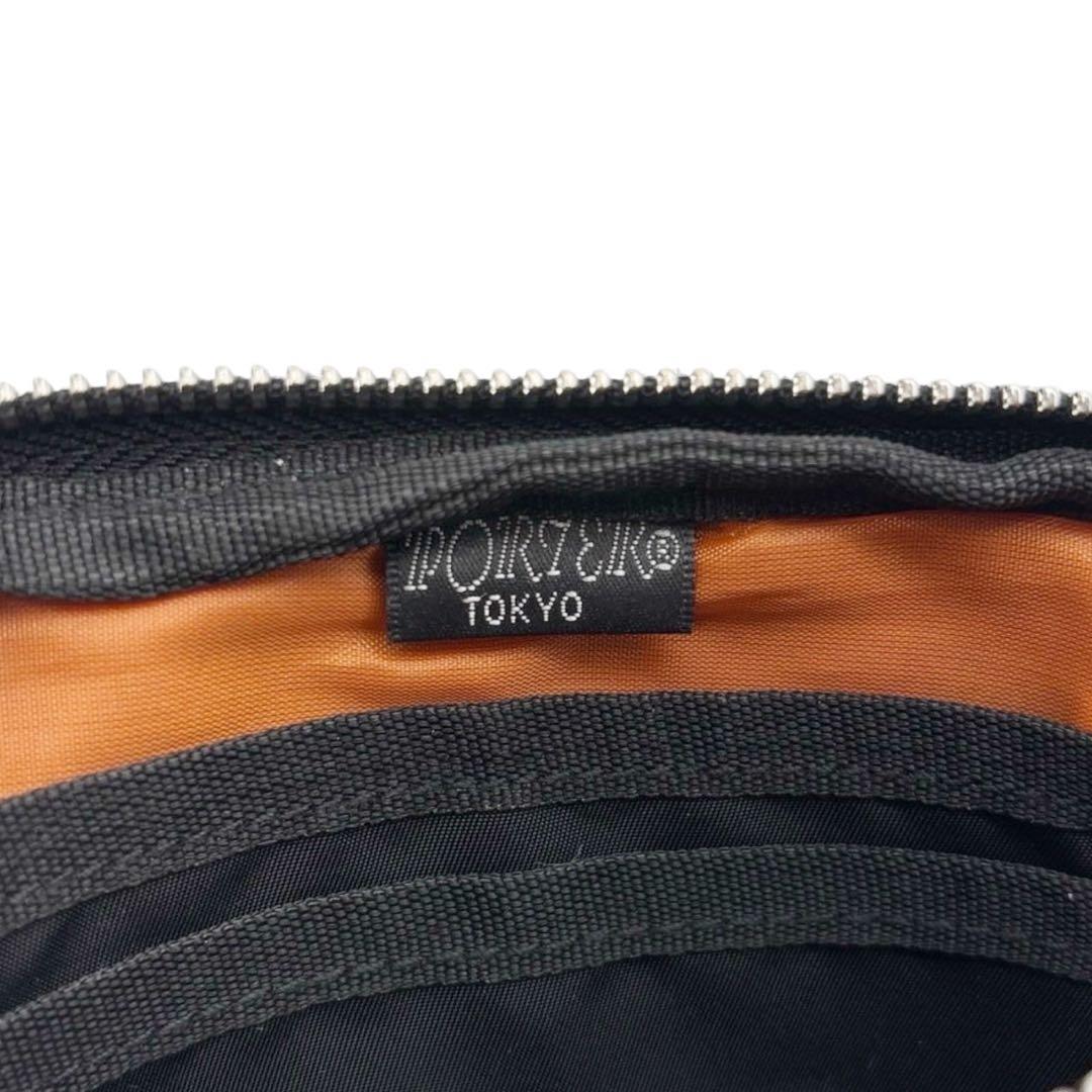 美品◎ ポーター タンカー ケース 小銭入れ カードケース ナイロン 黒