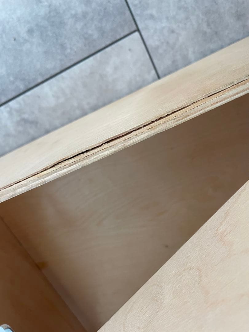 木製スタッキング　収納ボックス　ストレージ　オールドイケア　IKEA 廃盤品