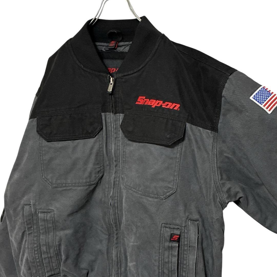Snap-on スナップオン ダックジャケット ジップアップ 2XL相当 中綿