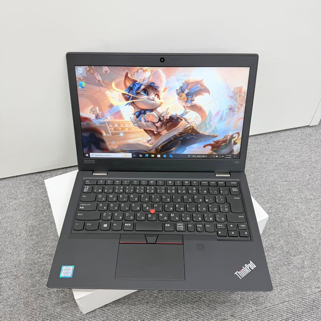 Windowsノート本体 Lenovo ThinkPad L390 8GB/256GB