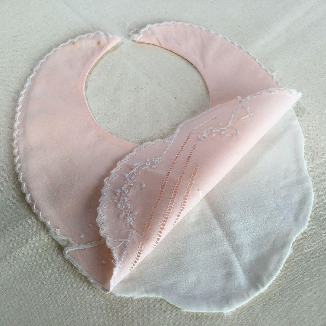 フランスアンティーク　ベビー/ ドール　スタイ５枚