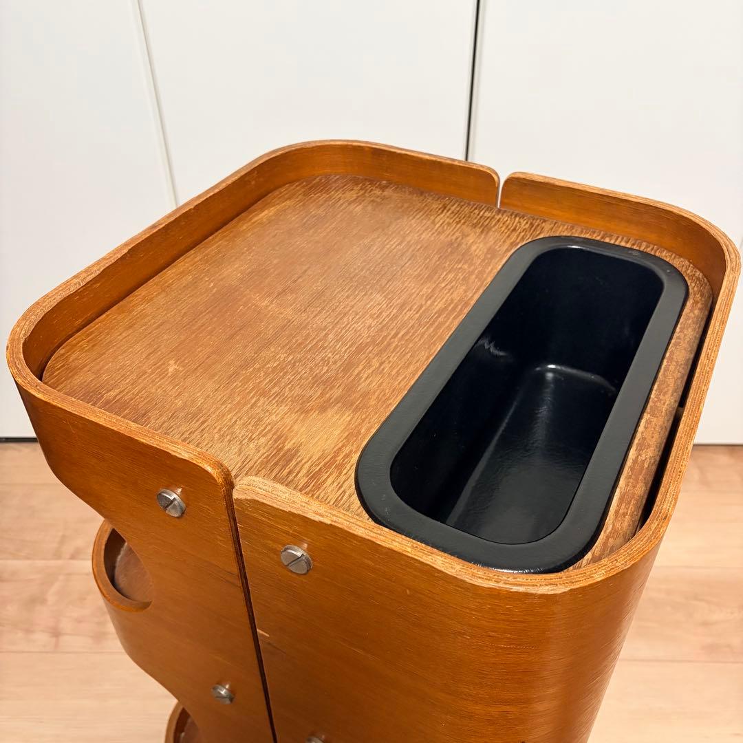 希少 ゴールドクラフト ヴィンテージ トローリー ワゴン サイドテーブル