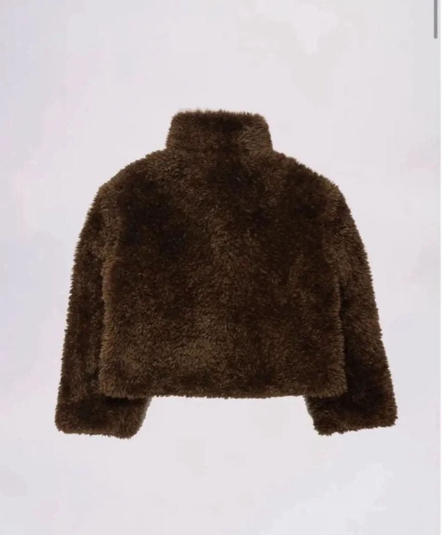 アリソンブラウン FLUFFY TEDDY BEAR DUFFLE COAT
