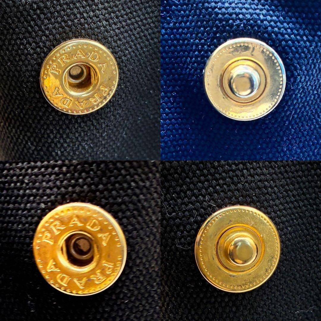 【美品✨】PRADA カナパ ミニ トートバッグ ハンドバッグ キャンバス 黒