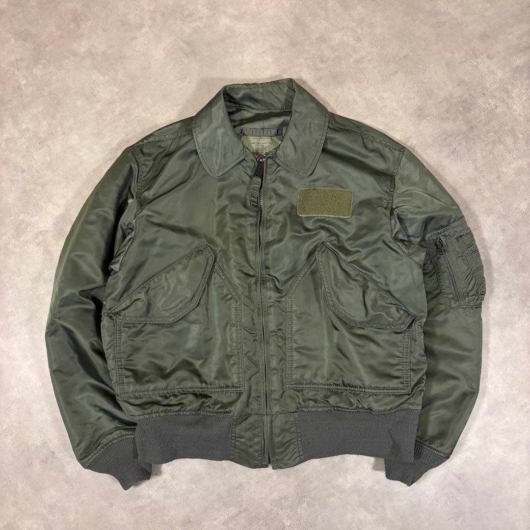 90s USA製　アルファ　CWU-45P フライトジャケット　M