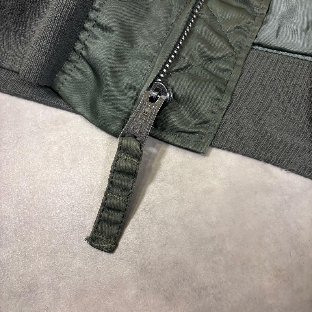 90s USA製　アルファ　CWU-45P フライトジャケット　M