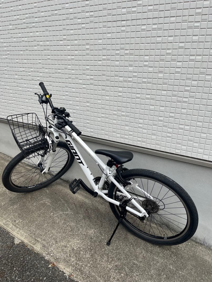 GIANT MTB SNAP XXS ホワイト 26インチ バスケット付き