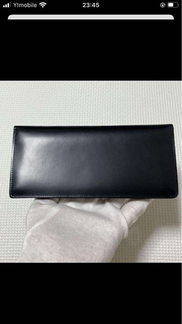 未使用　dunhill ダンヒル　レザー長財布　ブラック　黒