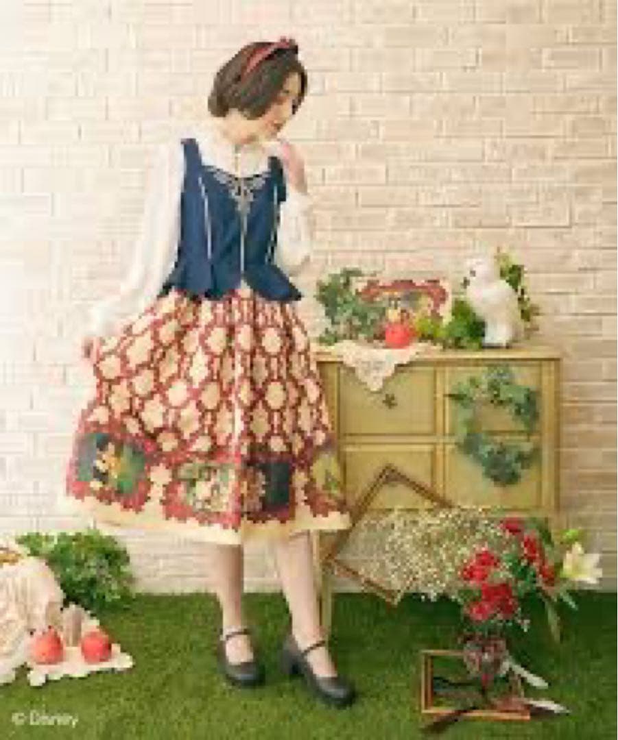 axes femme 白雪姫 ワンピース