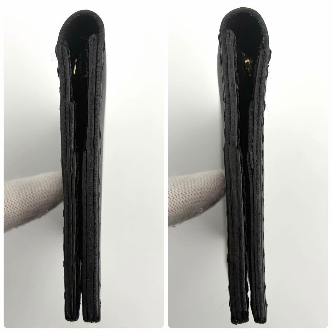 ヘルツ 長財布 ロングフラットウォレット WL-6 スターレ 黒 レザー メンズ
