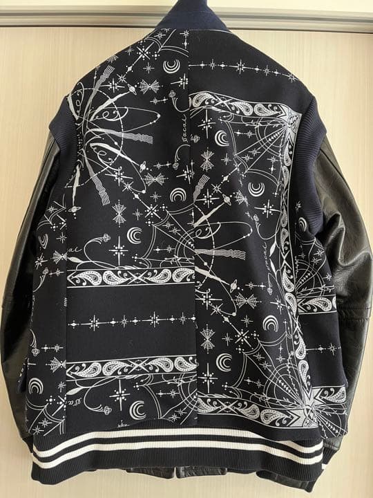 sacai × Dr. Woo Bandana Print Blouson