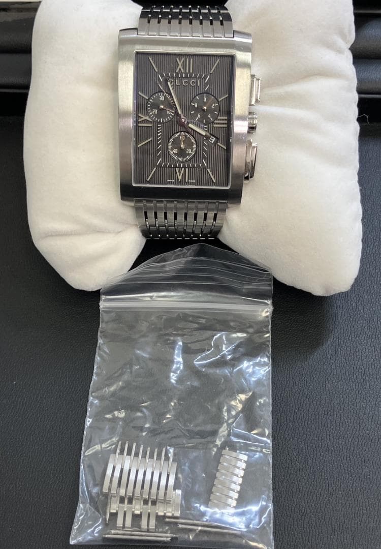 【極美品／稼働品】GUCCI クロノグラフ 8600Mクオーツ