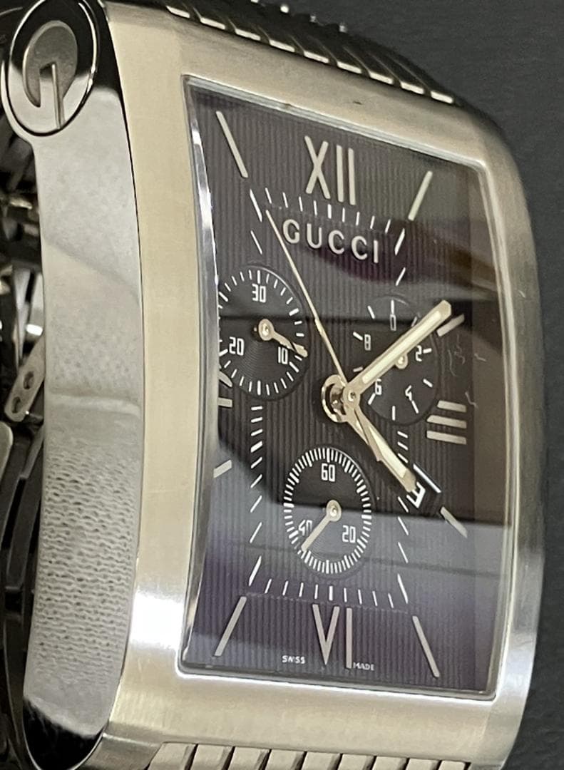【極美品／稼働品】GUCCI クロノグラフ 8600Mクオーツ