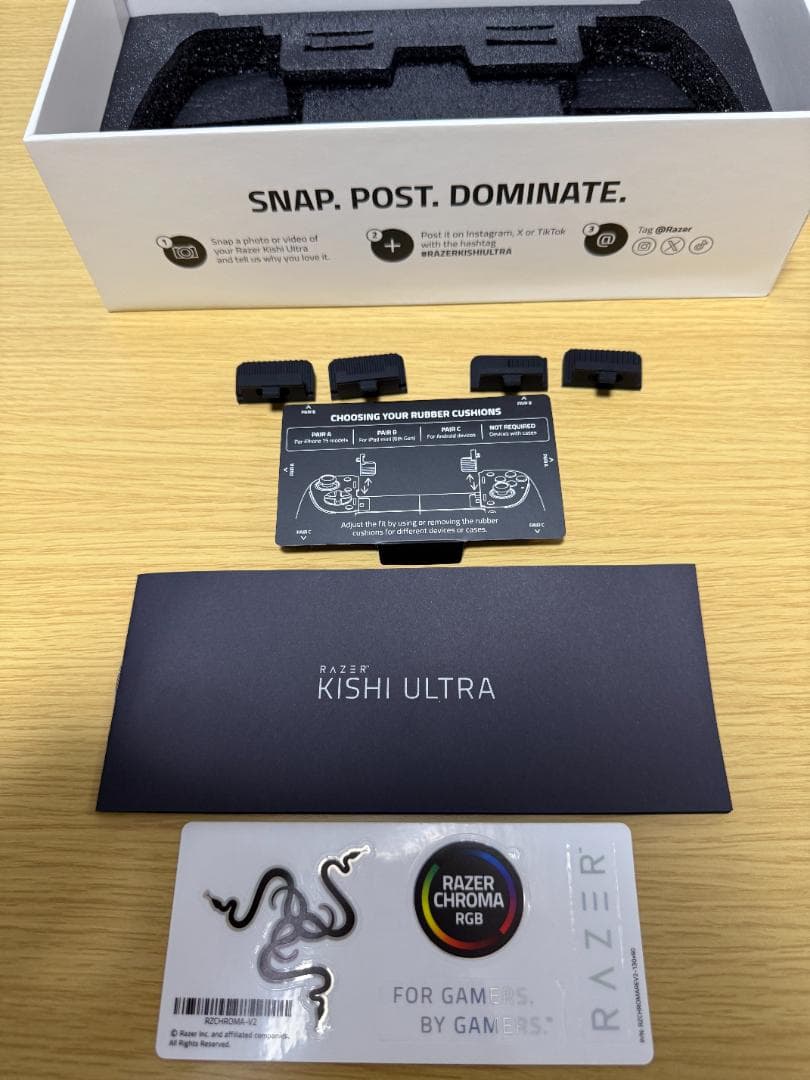 【美品】Razer Kishi Ultra USB-C ゲームコントローラー