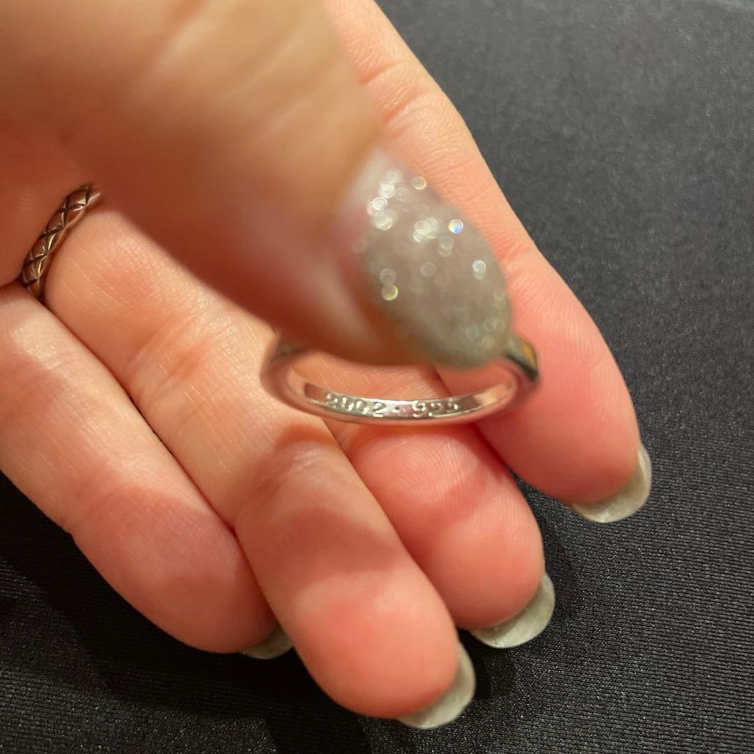 【24号】クロムハーツスペーサーリングプレーン3mm