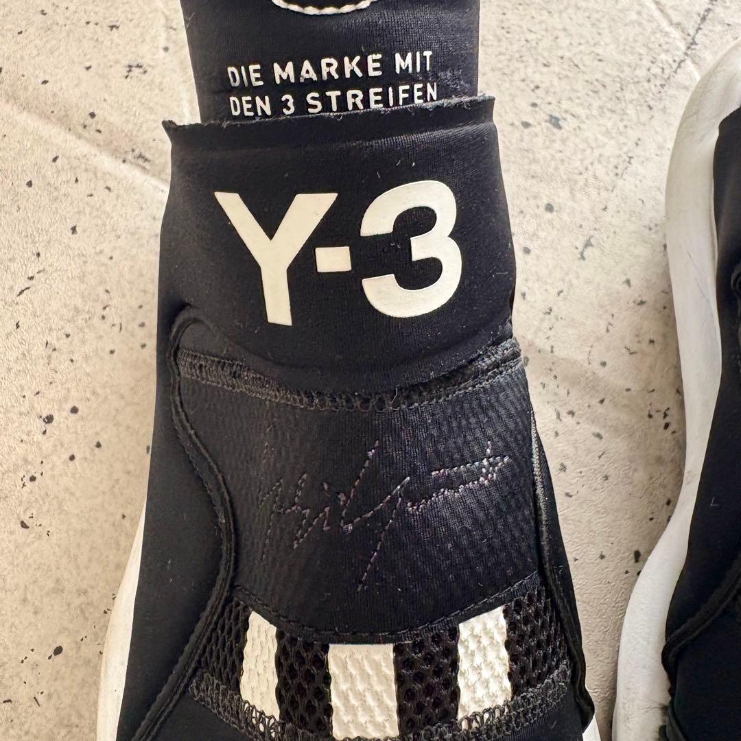 希少☆Ｙ－３ (ワイスリー)☆スベロウ☆ブラックスニーカー☆ヨウジヤマモト☆42