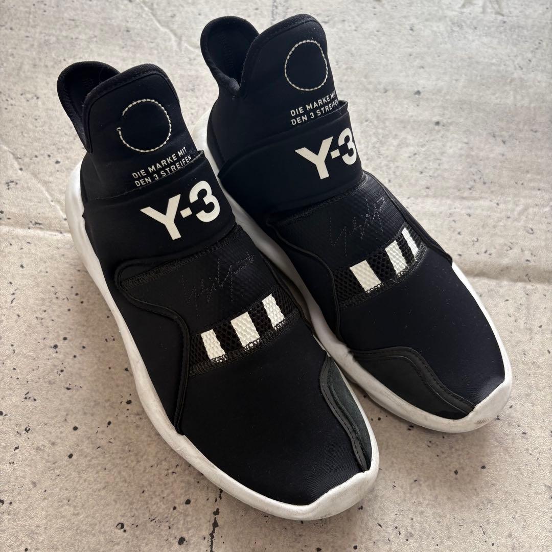 希少☆Ｙ－３ (ワイスリー)☆スベロウ☆ブラックスニーカー☆ヨウジヤマモト☆42