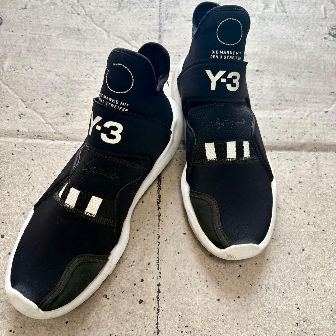 希少☆Ｙ－３ (ワイスリー)☆スベロウ☆ブラックスニーカー☆ヨウジヤマモト☆42