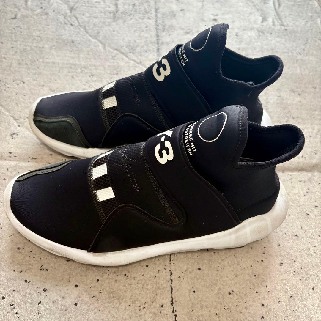 希少☆Ｙ－３ (ワイスリー)☆スベロウ☆ブラックスニーカー☆ヨウジヤマモト☆42