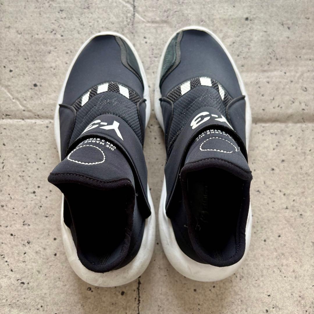 希少☆Ｙ－３ (ワイスリー)☆スベロウ☆ブラックスニーカー☆ヨウジヤマモト☆42